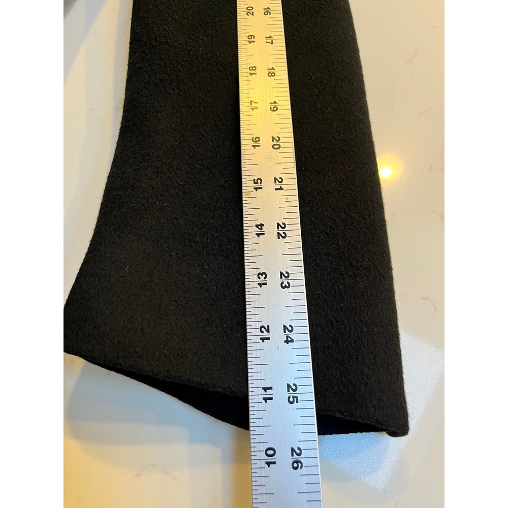 Bloomingdale's Loro Piana 100% Cashmere Double Breasted Overcoat Black 46R USA‎ - Picture 16 of 16